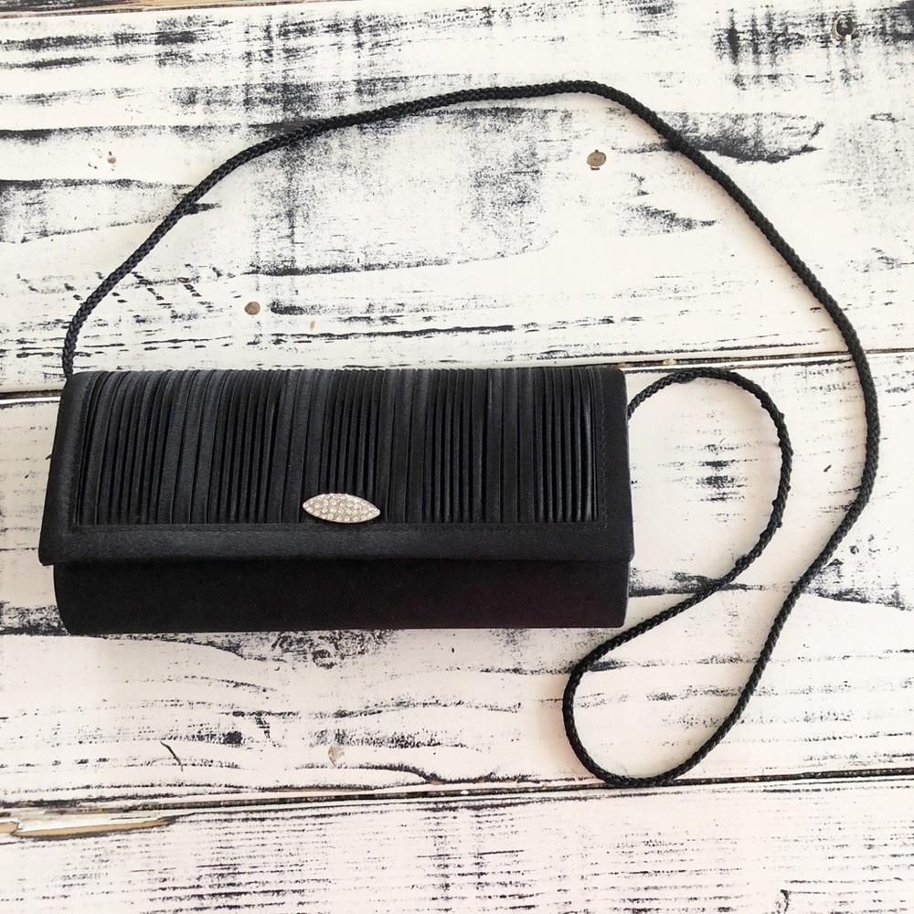 Vintage black evening bag